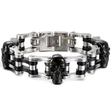 Davieslee Biker Skull Bracelet