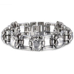 Davieslee Biker Skull Bracelet