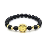 Onyx Bitcoin Bracelet