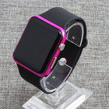 LED Digital Watch Ms Silicone Strap