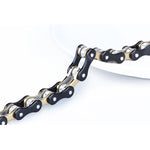 Black&Gold  Bike Chain Bangles