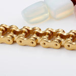 Black/Golden Engine Bike Chain